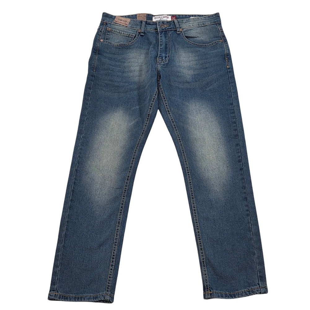 Hudson &‎ Barrow NYC Slim Stretch Jeans Men's 32x30 Vintage Desert Denim